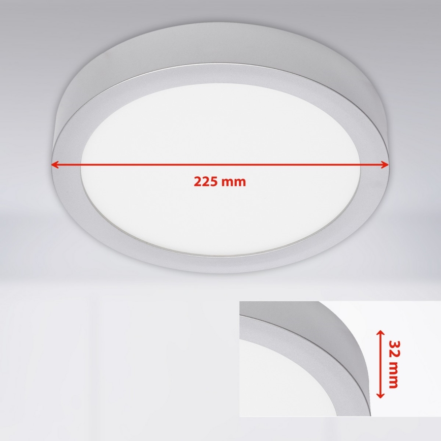 Briloner 7117-014 - LED Stropna svjetiljka FIRE LED/16,5W/230V 3000K