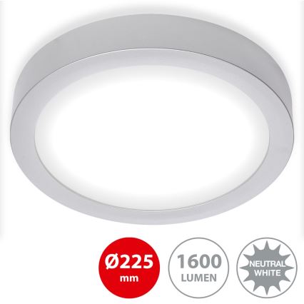 Briloner 7117-414 - LED Stropna svjetiljka FIRE LED/16,5W/230V 4000K