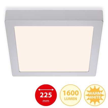 Briloner 7118-014 - LED Stropna svjetiljka FIRE LED/16,5W/230V 3000K