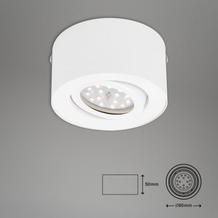 Briloner 7121-016 - LED Reflektorska svjetiljka TUBE 1xLED/5W/230V okrugli