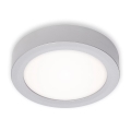 Briloner 7122-014 - LED stropna svjetiljka FIRE LED/11W/230V 3000K promjer 17 cm srebrna