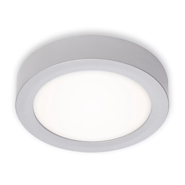 Briloner 7122-014 - LED stropna svjetiljka FIRE LED/11W/230V 3000K promjer 17 cm srebrna