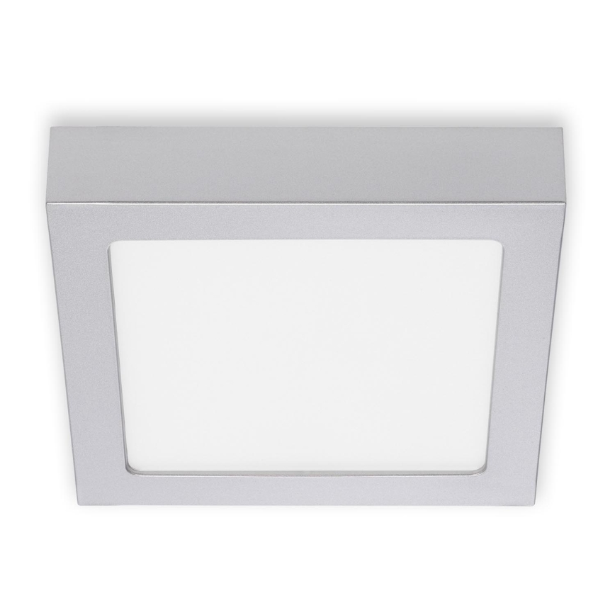 Briloner 7123-414 - LED Stropna svjetiljka FIRE LED/12W/230V srebrna