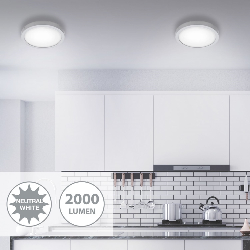 Briloner 7141-414 - LED Stropna svjetiljka FIRE LED/21W/230V 4000K