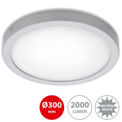 Briloner 7141-414 - LED Stropna svjetiljka FIRE LED/21W/230V 4000K