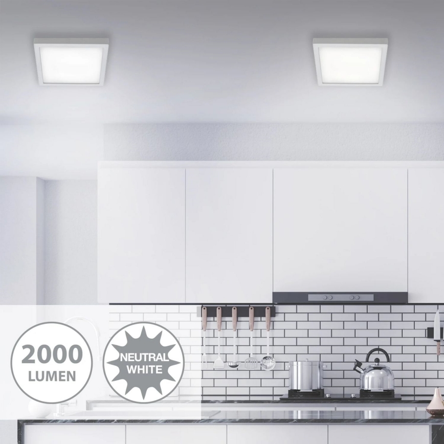 Briloner 7142-414 - LED Stropna svjetiljka FIRE LED/21W/230V 4000K
