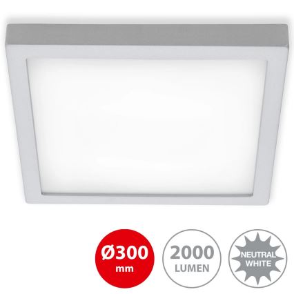 Briloner 7142-414 - LED Stropna svjetiljka FIRE LED/21W/230V 4000K