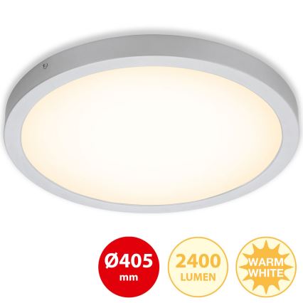 Briloner 7143-014 - LED Stropna svjetiljka FIRE LED/24,5W/230V 3000K