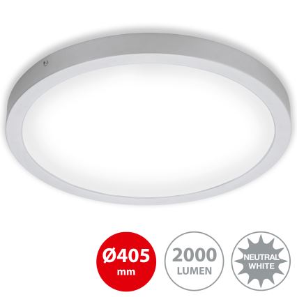 Briloner 7143-414 - LED Stropna svjetiljka FIRE LED/24,5W/230V 4000K