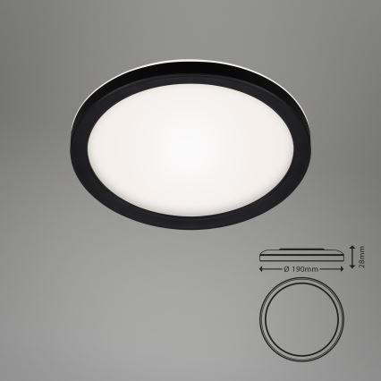 Briloner 7150-415 - LED Stropna svjetiljka SLIM LED/12W/230V pr. 19 cm