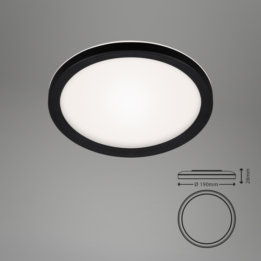 Briloner 7150-415 - LED Stropna svjetiljka SLIM LED/12W/230V pr. 19 cm