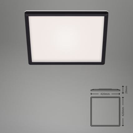 Briloner 7158-415 - LED Stropna svjetiljka SLIM LED/22W/230V 42x42 cm