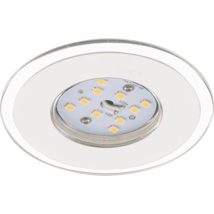 Briloner 7197-036-SET 3x LED Prigušiva ugradbena svjetiljka za kupaonicu LED/4,5W/230V IP44