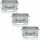 Briloner 7202-032 - SET 3x LED Svjetiljka za kupaonicu ATTACH 1xGU10/4W/230V