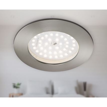 Briloner 7206-012 - LED Ugradbena svjetiljka za kupaonicu LED/10,5W/230V IP44