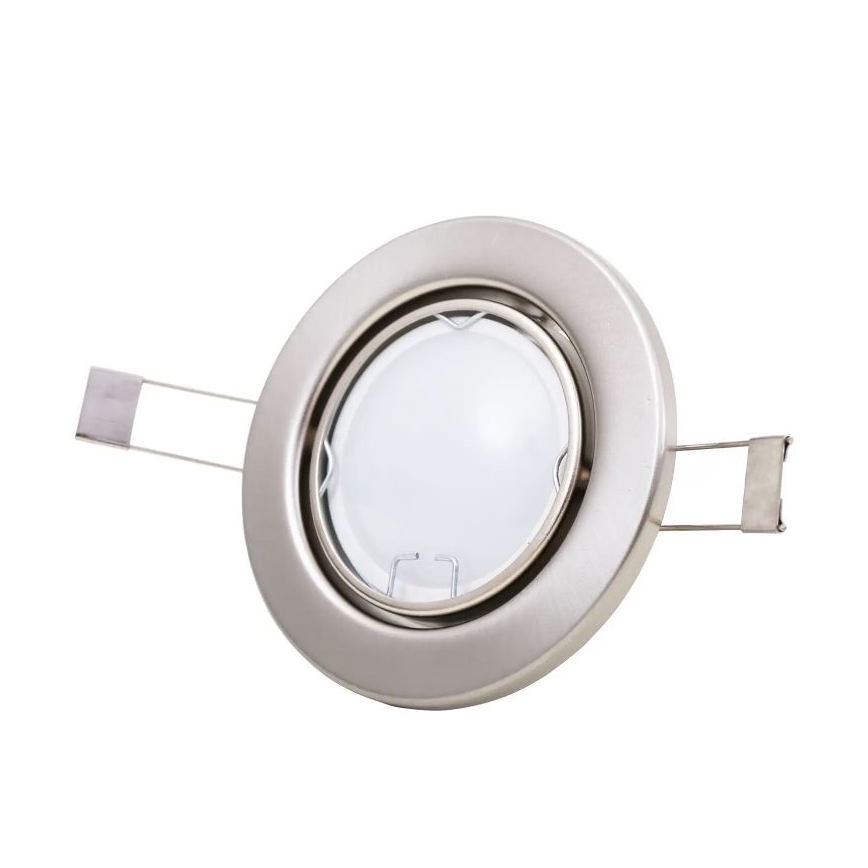 Briloner 7221-032 - SET 3x LED Ugradbena svjetiljka za kupaonicu 1xGU10/3W/230V IP23 mat krom