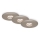 Briloner 7240-032 - SET 3x LED Ugradbena svjetiljka za kupaonicu ATTACH LED/1,8W/230V IP44 mat krom