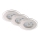Briloner 7257-039 - SET 3x LED Ugradbena svjetiljka za kupaonicu ATTACH LED/4,5W/230V IP44