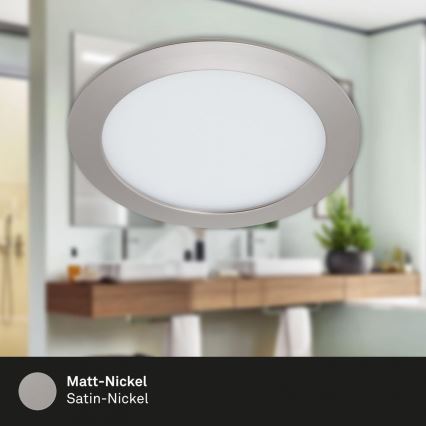 Briloner 7286-012 - LED Ugradbena svjetiljka za kupaonicu LED/12W/230V IP44