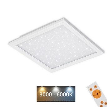 Briloner 7303-016 - LED Prigušiva stropna svjetiljka STARRY SKY LED/36W/230V 3000-6000K + daljinski upravljač