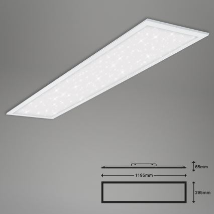 Briloner 7304-016 - LED stropna svjetiljka s prigušivanjem SVEMIRSKO NEBO LED/36W/230V 3000-6000K + daljinski upravljač