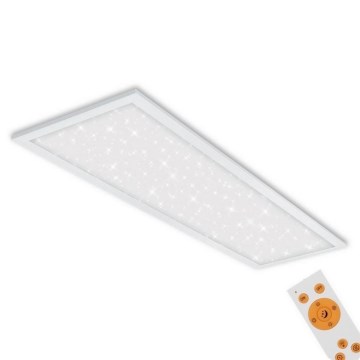 Briloner 7308-016 - LED Prigušiva stropna svjetiljka STARRY SKY LED/24W/230V 3000-6000K + daljinski upravljač