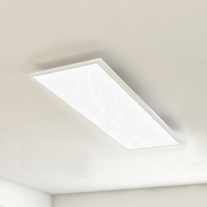 Briloner 7308-016 - LED Prigušiva stropna svjetiljka STARRY SKY LED/24W/230V 3000-6000K + daljinski upravljač