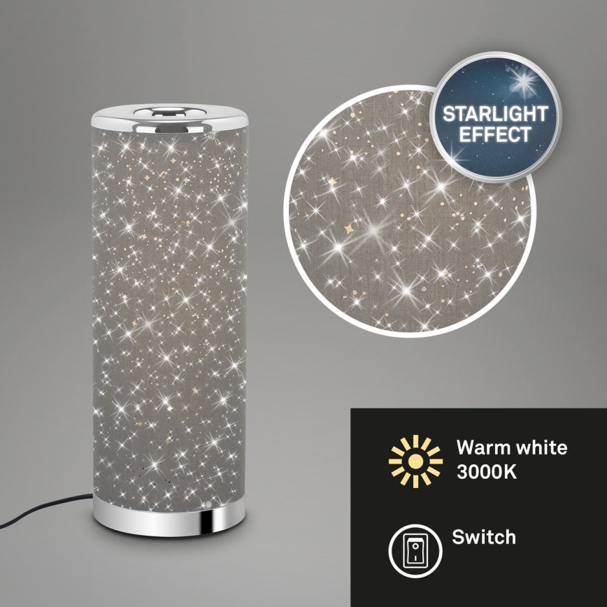Briloner 7334-014 - LED Stolna lampa STARRY SKY 1xGU10/5W/230V 3000K