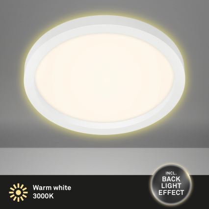 Briloner 7361-016 - LED Stropna svjetiljka CADRE LED/18W/230V pr. 29,7 cm bijela