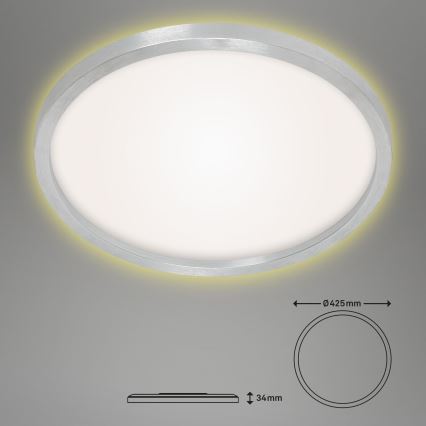 Briloner 7363-019 - LED Stropna svjetiljka CADRE LED/22W/230V pr. 42,5 cm