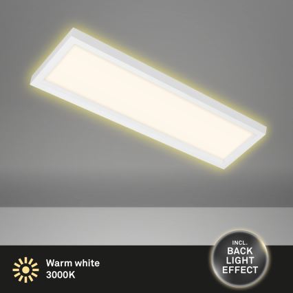 Briloner 7365-016 - LED Stropna svjetiljka CADRE LED/22W/230V 58,2x20,2 cm bijela