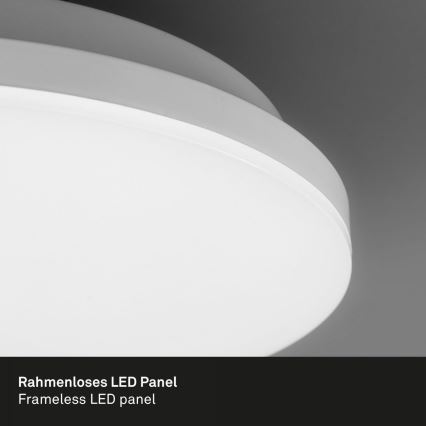 Briloner 7377-016 - LED Prigušiva stropna svjetiljka LED/12W/230V 3000-6500K + daljinski upravljač