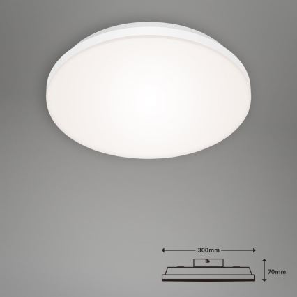 Briloner 7377-016 - LED Prigušiva stropna svjetiljka LED/12W/230V 3000-6500K + daljinski upravljač