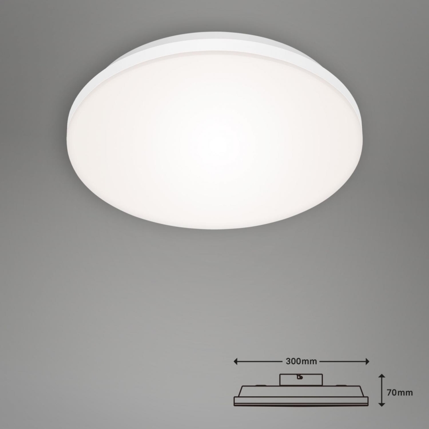 Briloner 7377-016 - LED Prigušiva stropna svjetiljka LED/12W/230V 3000-6500K + daljinski upravljač
