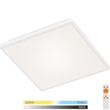 Briloner 7378-016 - LED panel s mogućnošću prigušivanja LED/12W/230V 3000/4000/6500K + daljinski upravljač