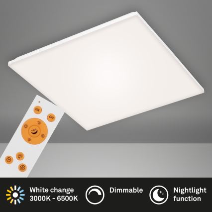 Briloner 7378216 - LED panel s mogućnošću prigušivanja LED/38W/230V 3000-6500K + daljinski upravljač