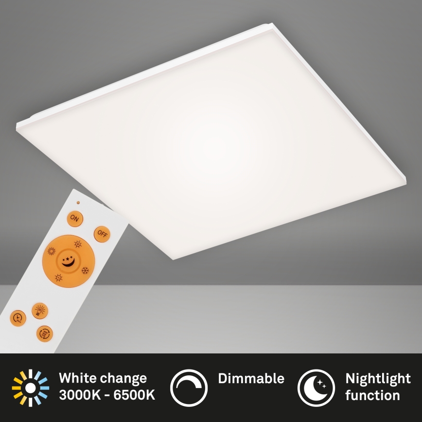 Briloner 7378216 - LED panel s mogućnošću prigušivanja LED/38W/230V 3000-6500K + daljinski upravljač