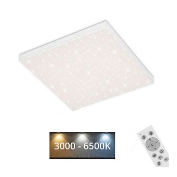 Briloner 7381-016 - LED stropna svjetiljka s prigušivanjem SVEMIRSKO NEBO LED/15W/230V 3000-6500K + daljinski upravljač