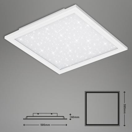 Briloner 7392-016 - LED stropna svjetiljka STARRY SKY LED/38W/230V