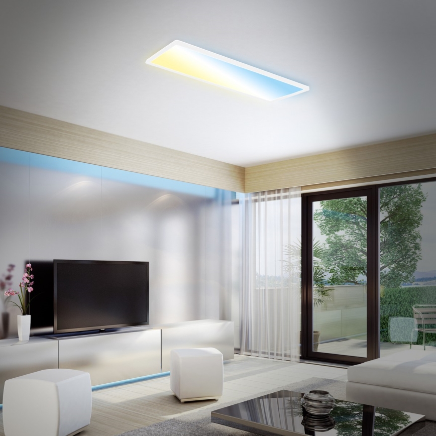Briloner 7403-016 - LED Prigušiva stropna svjetiljka SLIM LED/23W/230V 2700-6500K + daljinski upravljač
