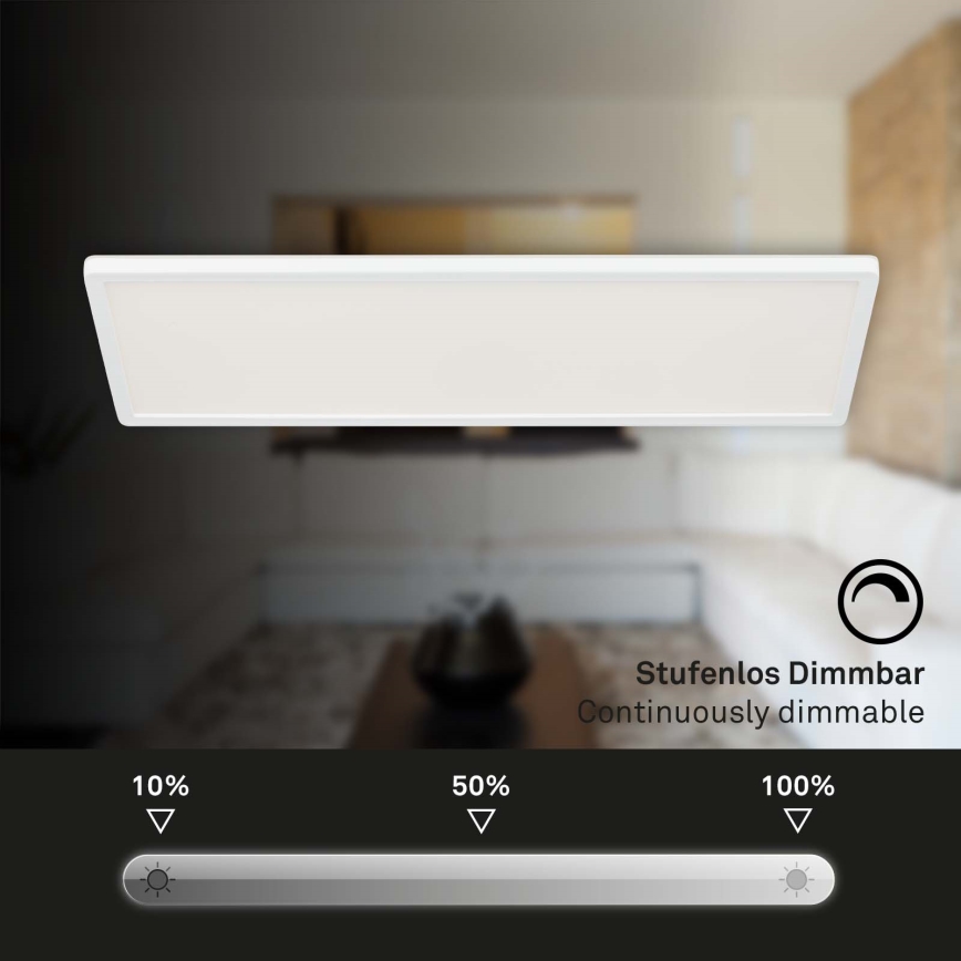 Briloner 7403-016 - LED Prigušiva stropna svjetiljka SLIM LED/23W/230V 2700-6500K + daljinski upravljač