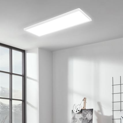Briloner 7404-016 - LED RGBW površinski montiran panel s mogućnošću prigušivanja LED/22W/230V 4000K + daljinski upravljač