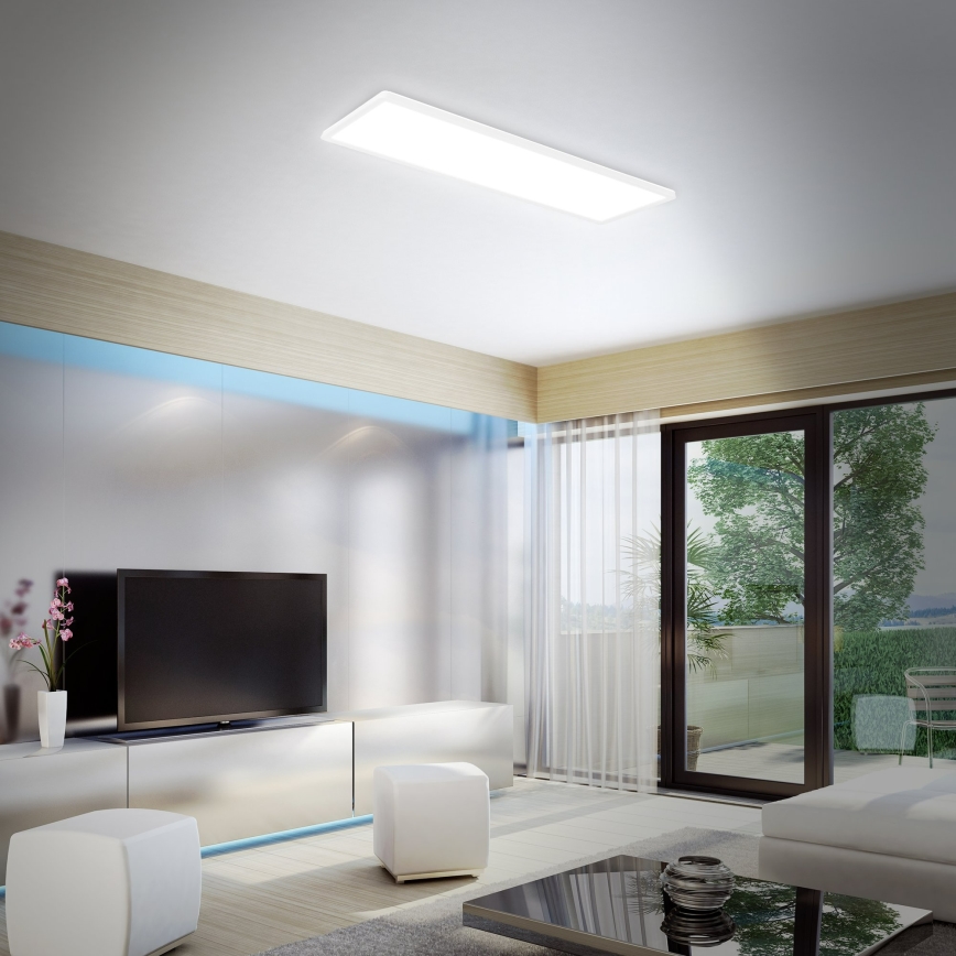 Briloner 7404-016 - LED RGBW površinski montiran panel s mogućnošću prigušivanja LED/22W/230V 4000K + daljinski upravljač