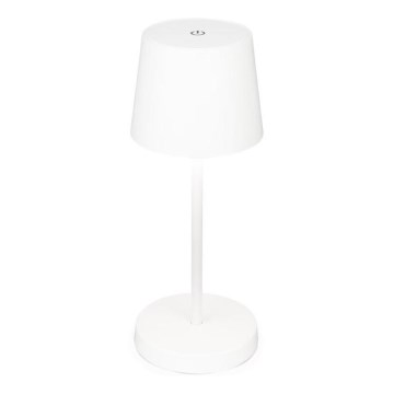 Briloner 7423016 - LED Prigušiva punjiva vanjska stolna lampa LED/2,6W/5V 2000mAh IP44 bijela