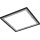 Briloner 7457-414 - LED Stropna svjetiljka SLIM LED/18W/230V 4000K 29x29 cm crna