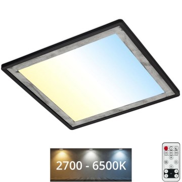 Briloner 7459-414 - LED Prigušiva stropna svjetiljka SLIM LED/22W/230V 2700-6500K + daljinski upravljač
