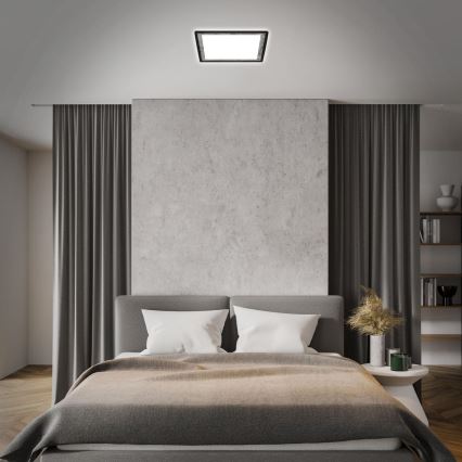 Briloner 7459-414 - LED Prigušiva stropna svjetiljka SLIM LED/22W/230V 2700-6500K + daljinski upravljač