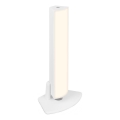 Briloner 7474-016 - LED vanjska stolna lampa s dodirnim senzorom i mogućnošću prigušivanja, punjiva 2u1 LED/7W/5V 2x2200 mAh USB 3000K IP44 bijela