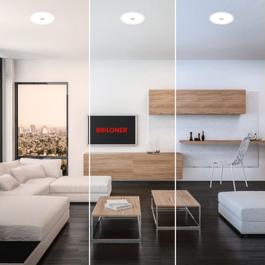 Briloner 7482019 - LED kupaonska svjetiljka za spušteni strop LED/14W/230V 3000/4000/6500K IP44 bijela