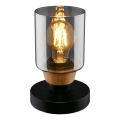 Briloner 7486015 - Stolna lampa 1xE27/10W/230V crna